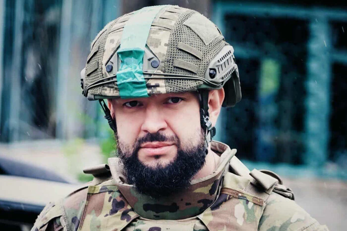 Veteran Shepetin speaks at the Bureau of Economic Security