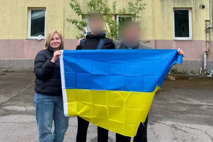 A 15-year-old boy has returned from the occupied territory, having not seen his father for over three years