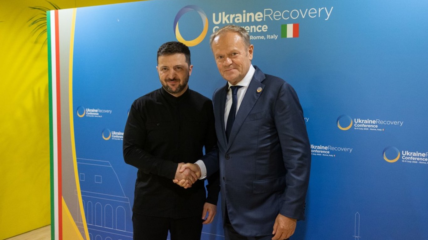 Zeleński omówił z Tuskiem produkcję broni i wzmocnienie obrony przeciwlotniczej